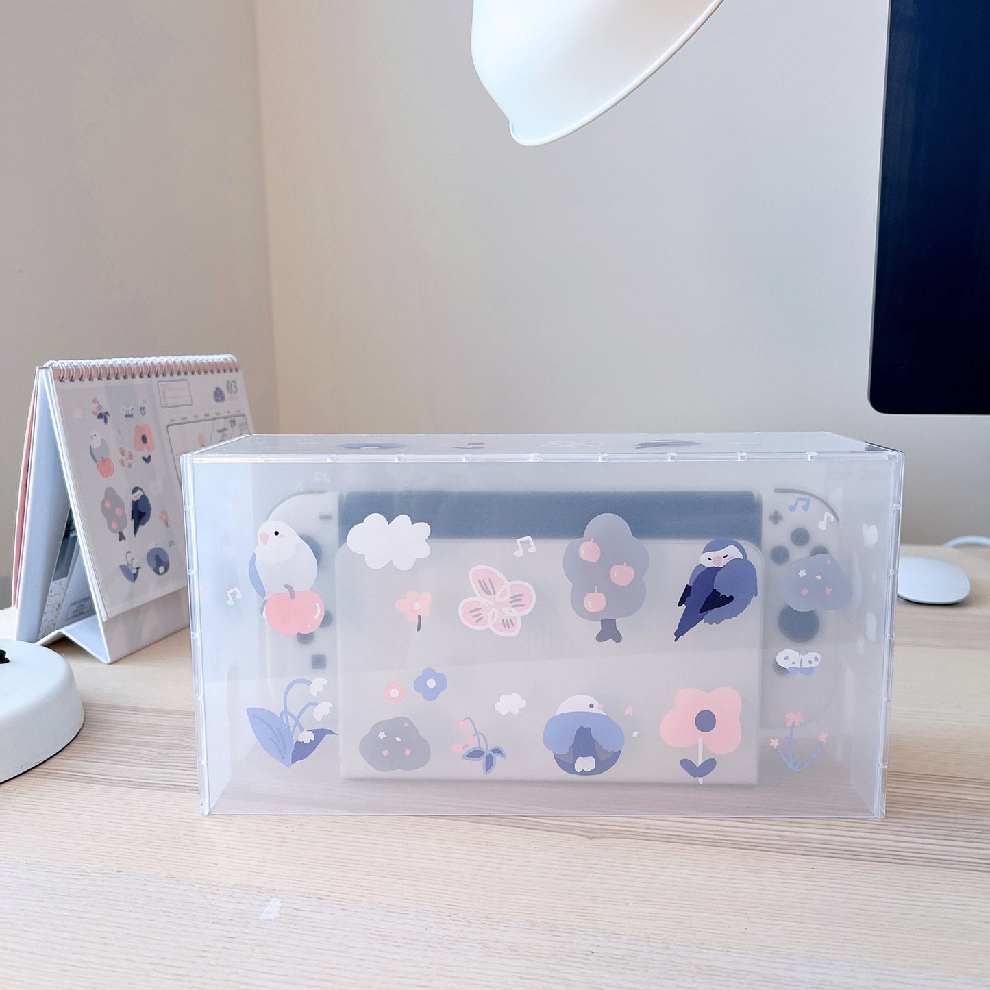Acrylic Clear Dust Box Cover for Nintendo Switch and Switch OLED Dock