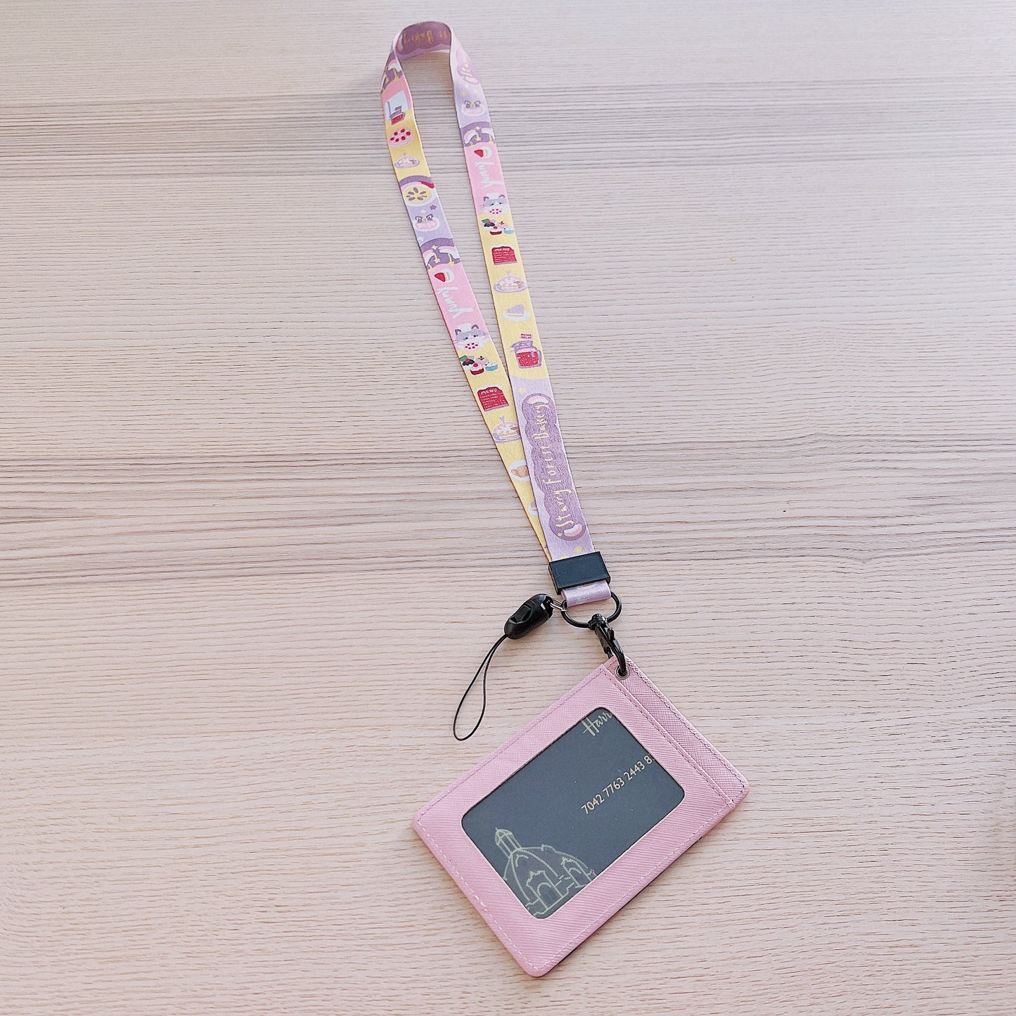 Cat Bakery Lanyard