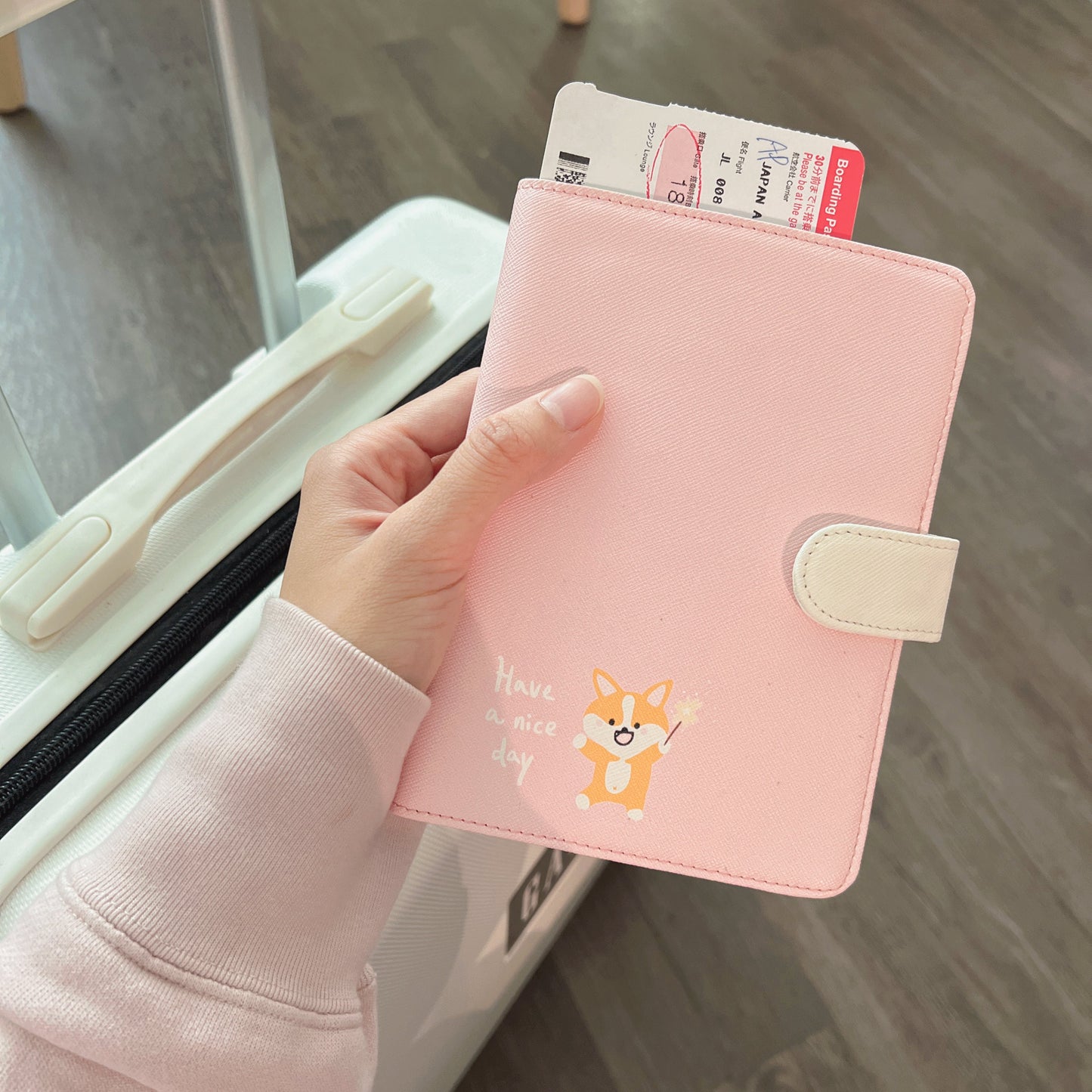 Have a nice day! Passport Holder