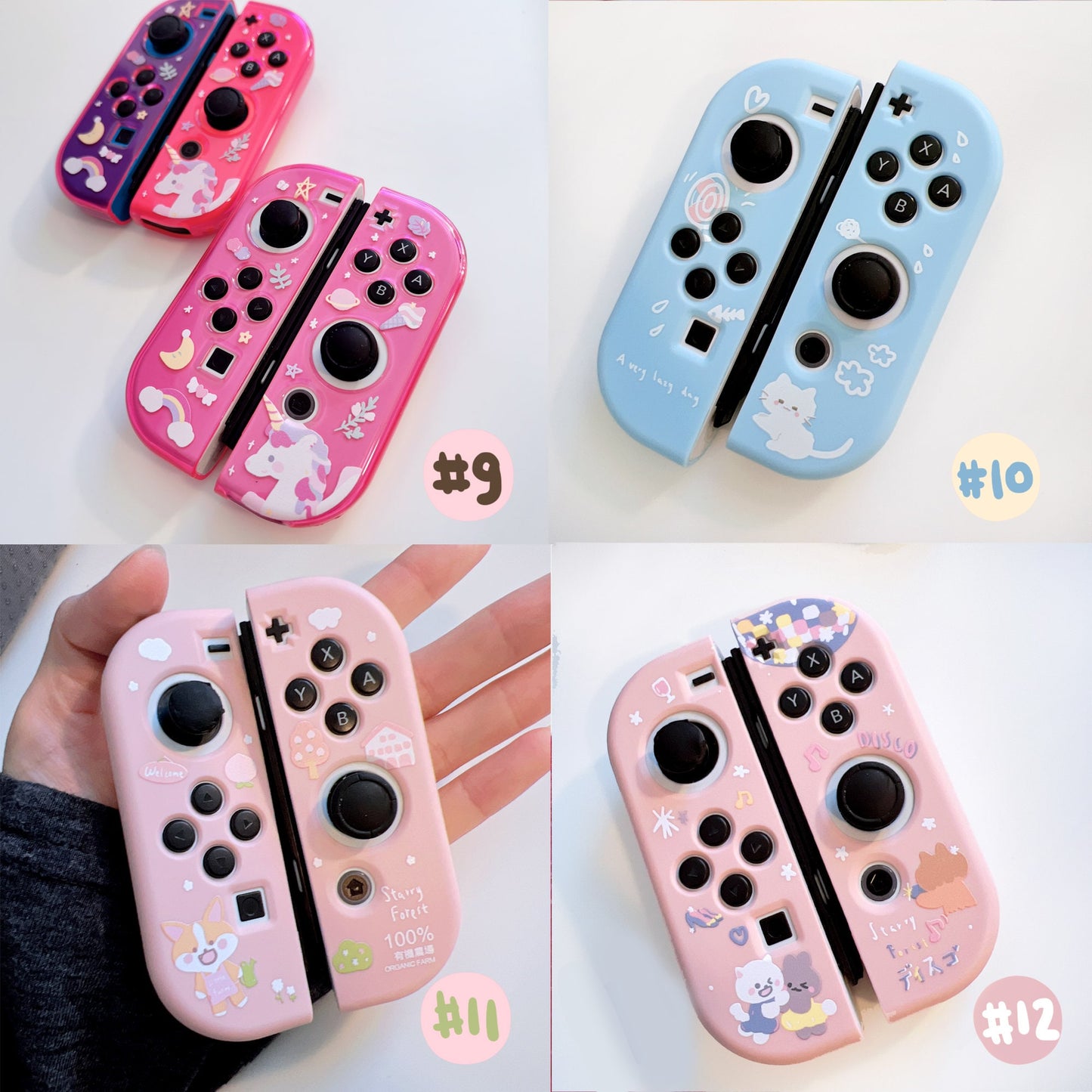 Soft Switch Joycon Covers