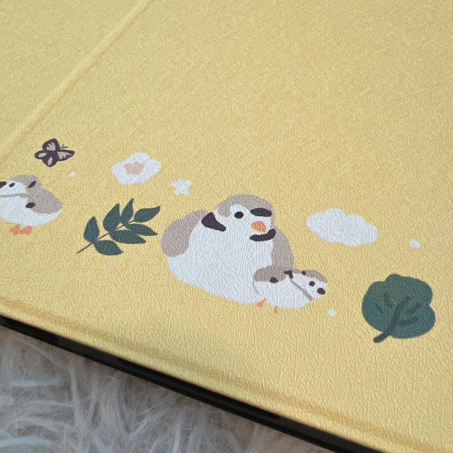 Yellow Birds Prints Case for iPad/Kindle