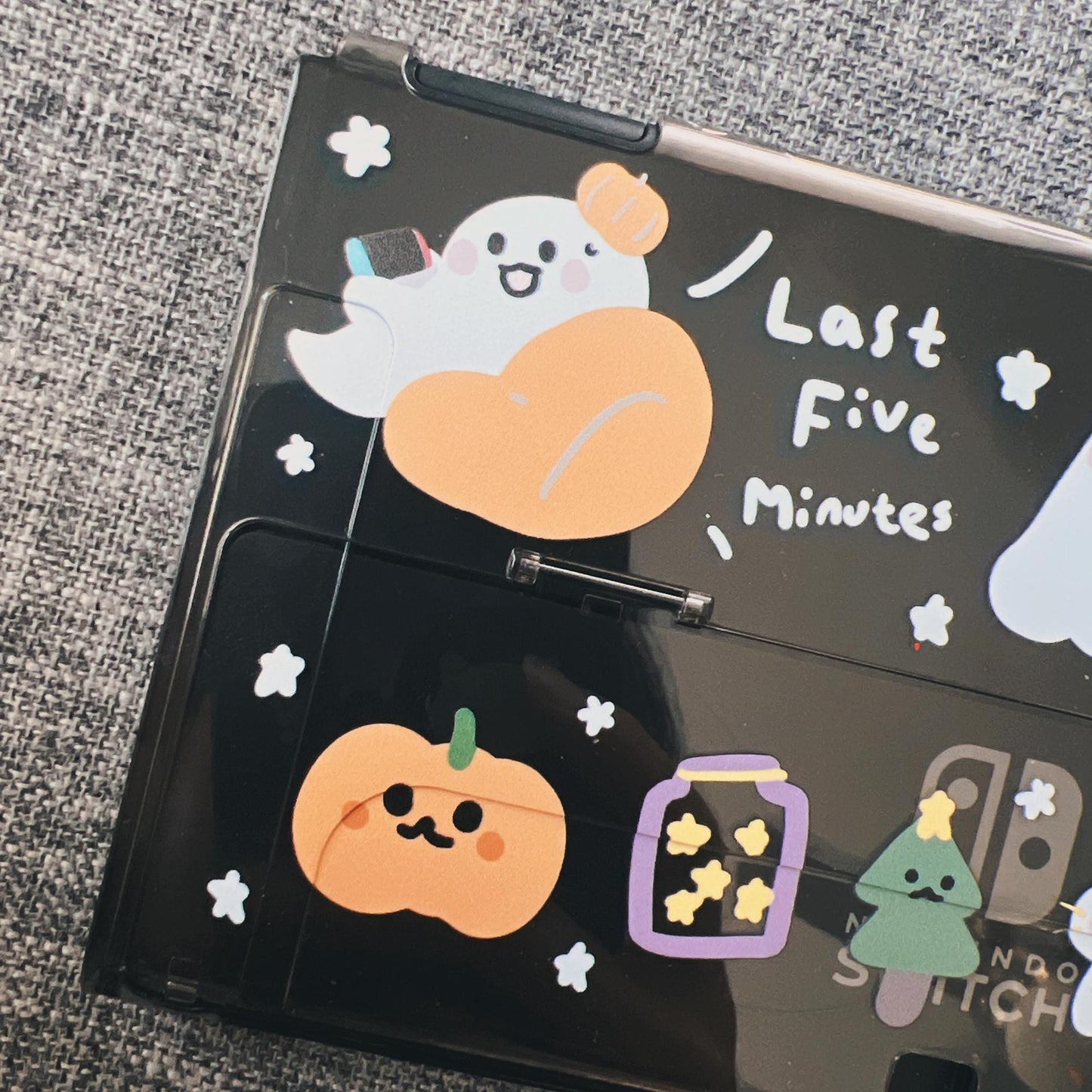 Halloween Gaming Ghost Case for Nintendo Switch 2, Switch and Switch OLED