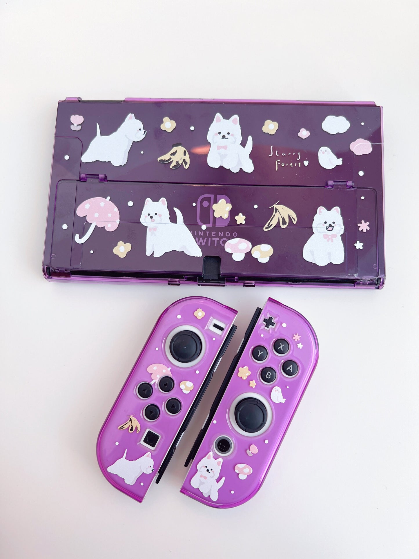 West Highland White Terrier dog Case for Nintendo Switch and Switch Oled
