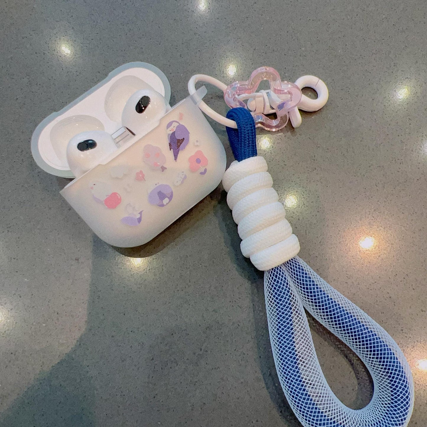Blue Birds Case for AirPods