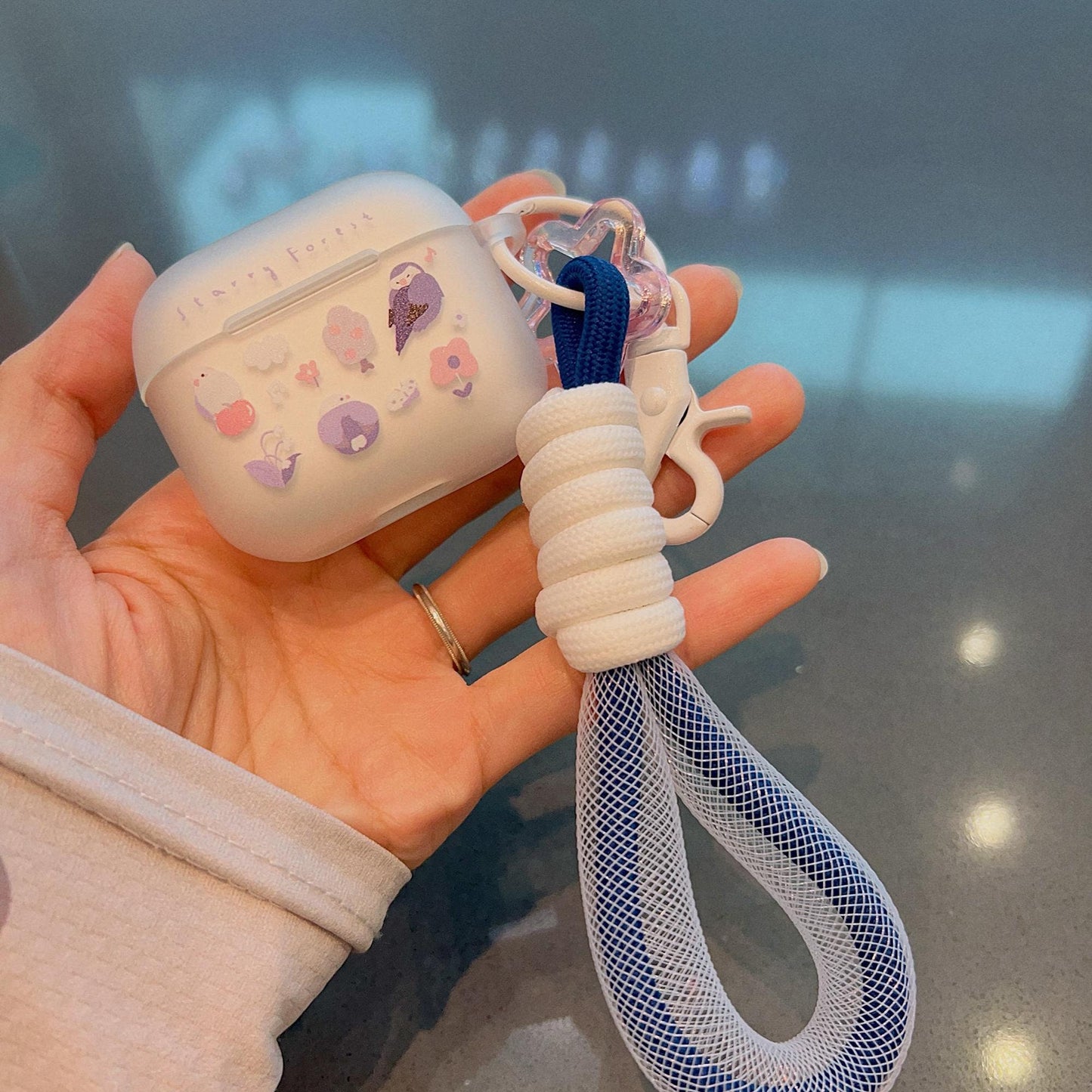 Blue Birds Case for AirPods