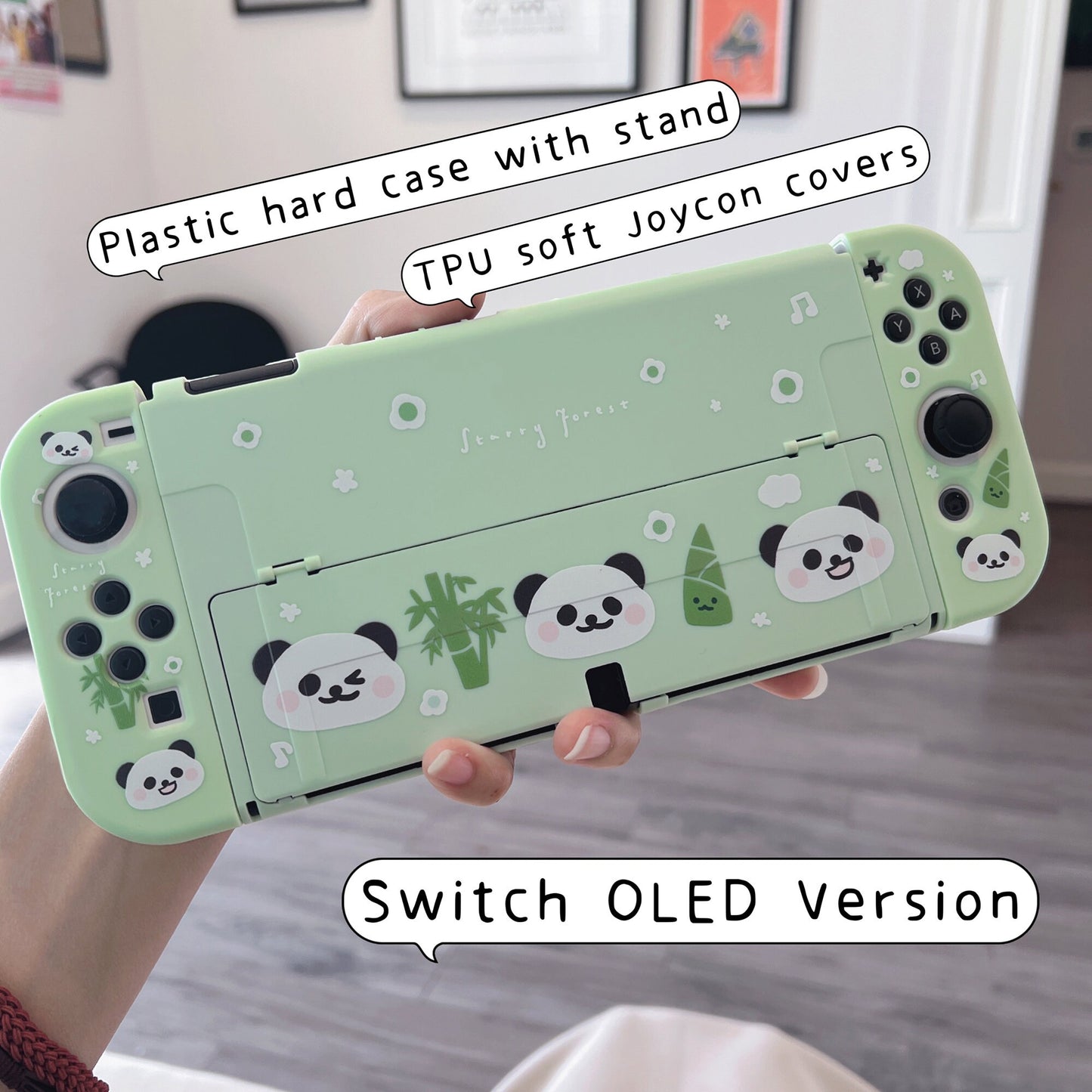 Panda Case for Nintendo Switch 2, Switch, Switch OLED and Lite