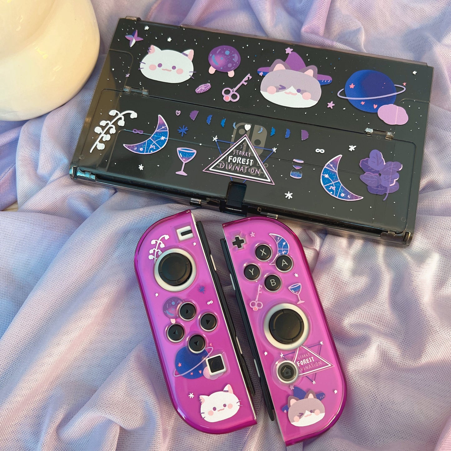 Cat Divination Case for Nintendo Switch 2, Switch and Switch Oled