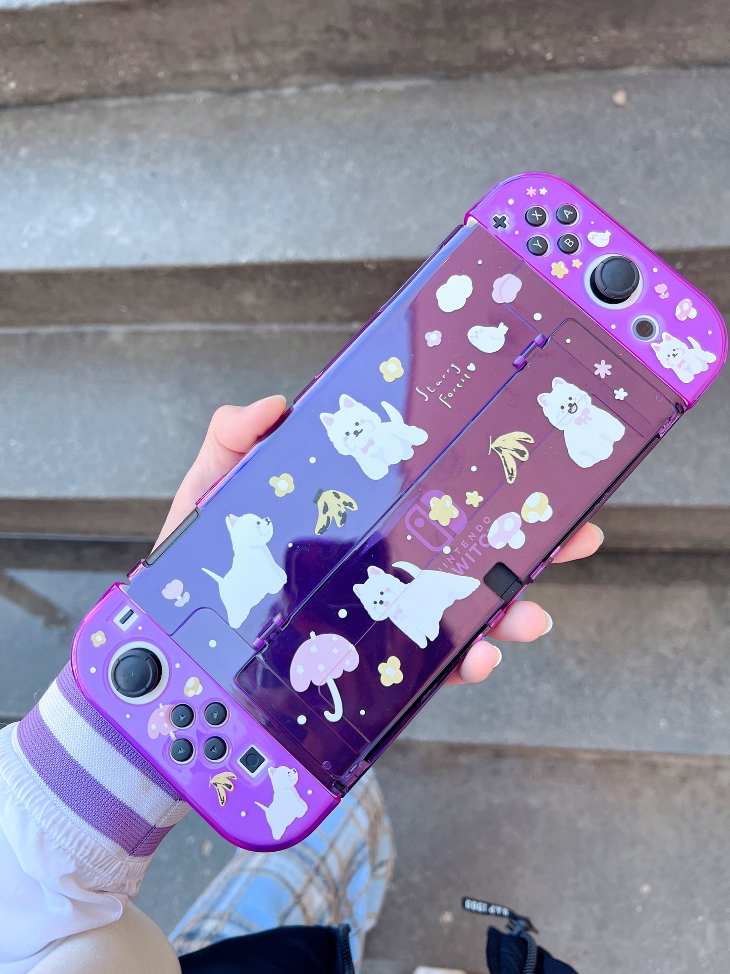 West Highland White Terrier dog Case for Nintendo Switch and Switch Oled