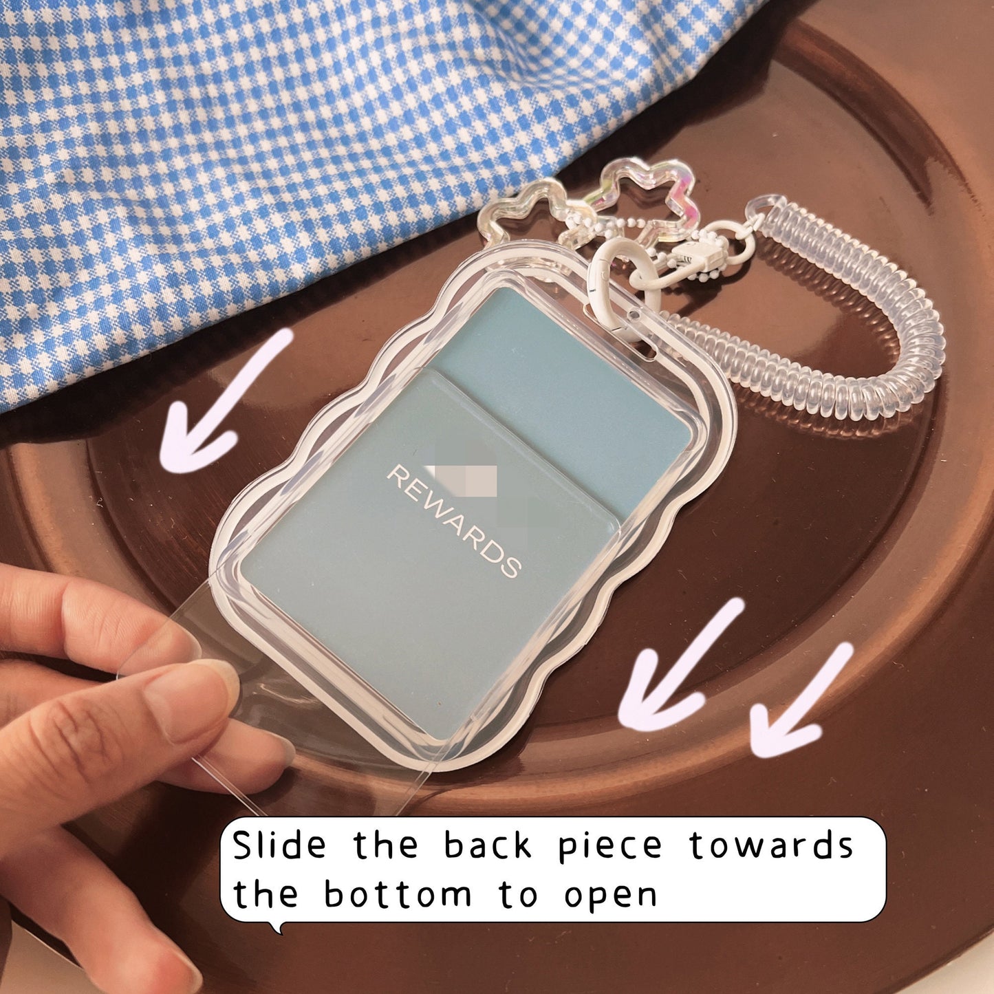 Orange Cat Sheep ID Badge Holder with Lanyard