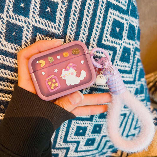 Cat Wizard Case for AirPods
