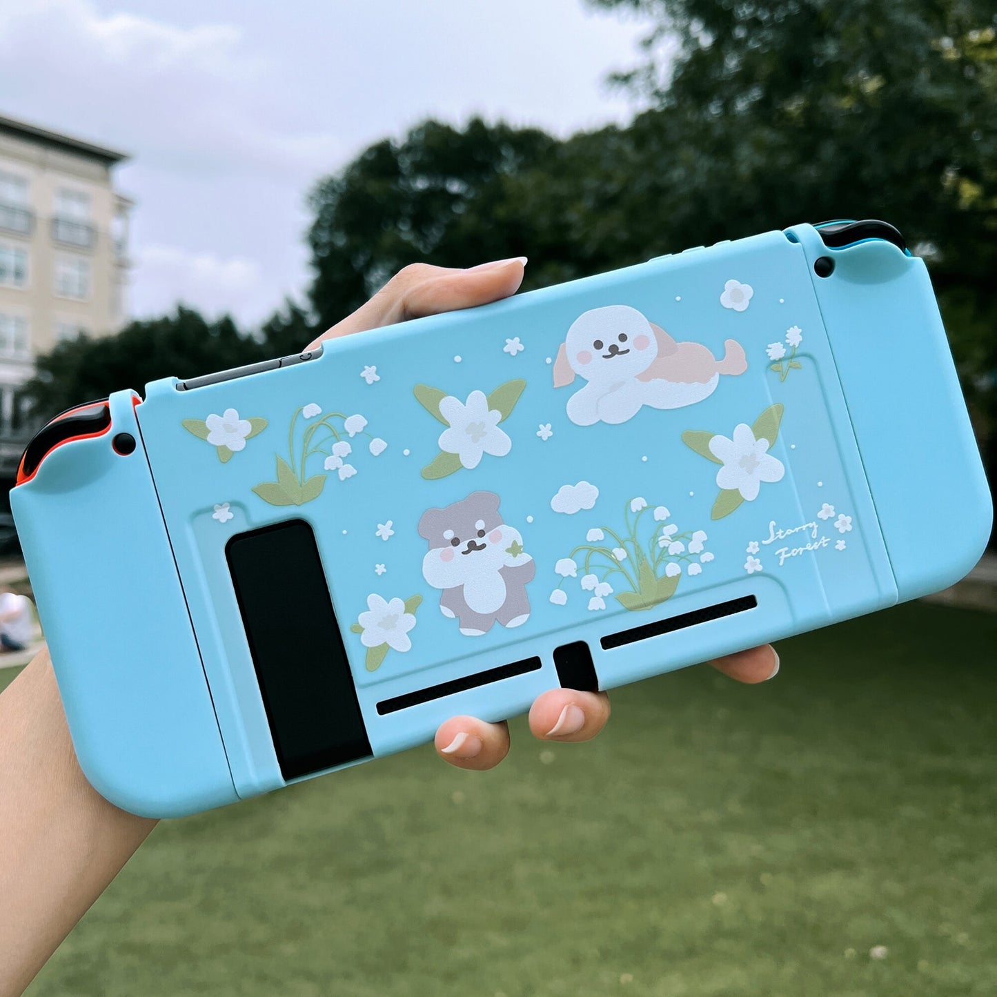 Schnauzer Maltipoo Case for Nintendo Switch2, Switch Oled and regular switch