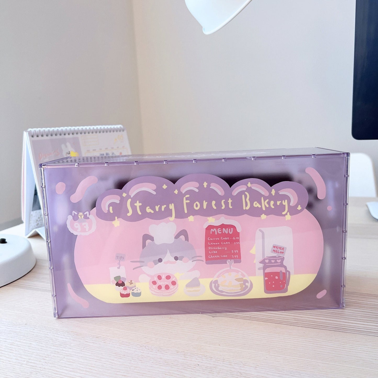 Acrylic Clear Dust Box Cover for Nintendo Switch and Switch OLED Dock