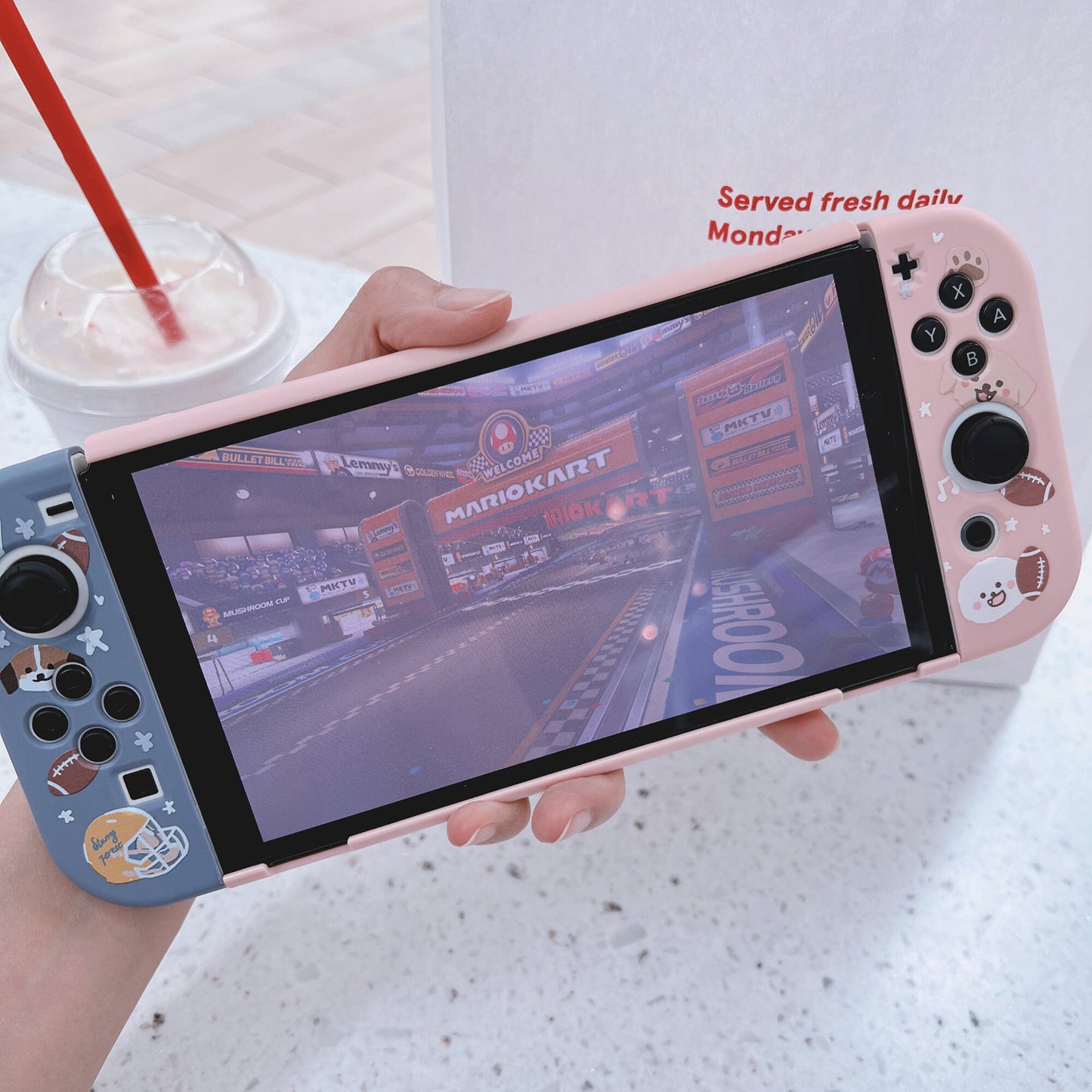 Football Dogs Cases for Nintendo Switch and Switch OLED