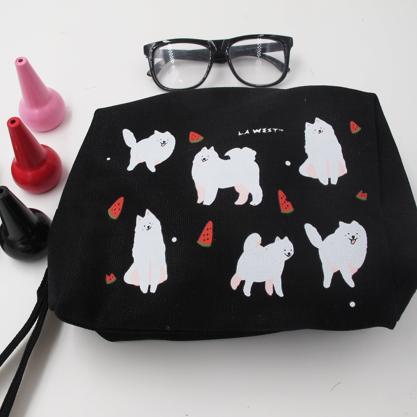 Cute Dog Prints MakeUp Bag