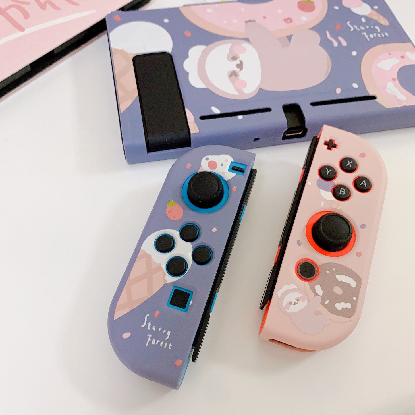 Sloth Doughnut Case for Nintendo Switch Oled, Switch and Lite