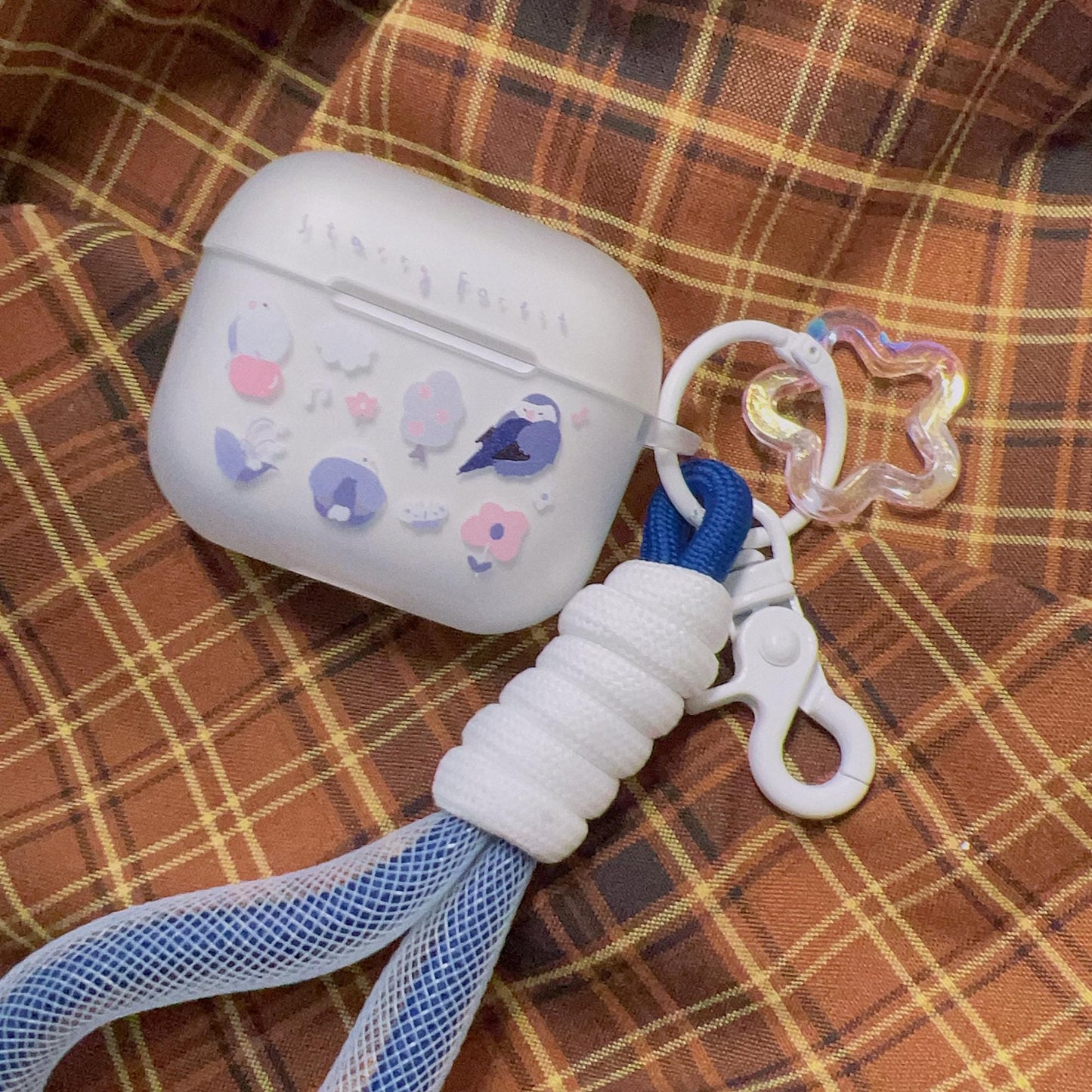 Blue Birds Case for AirPods