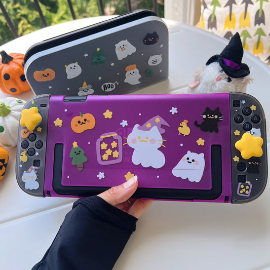Wizard Cat Halloween Case for Nintendo Switch 2