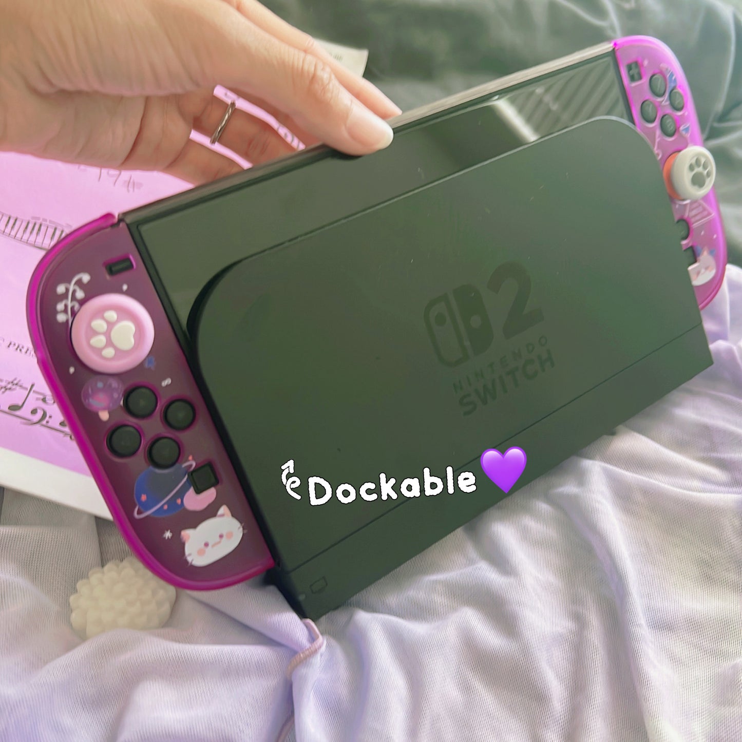 Cat Divination Case for Nintendo Switch 2, Switch and Switch Oled