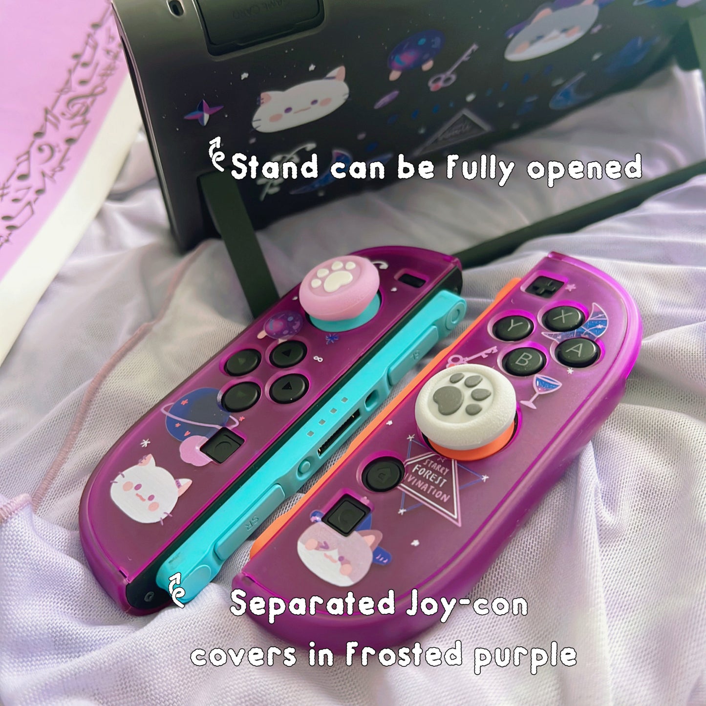 Cat Divination Case for Nintendo Switch 2, Switch and Switch Oled