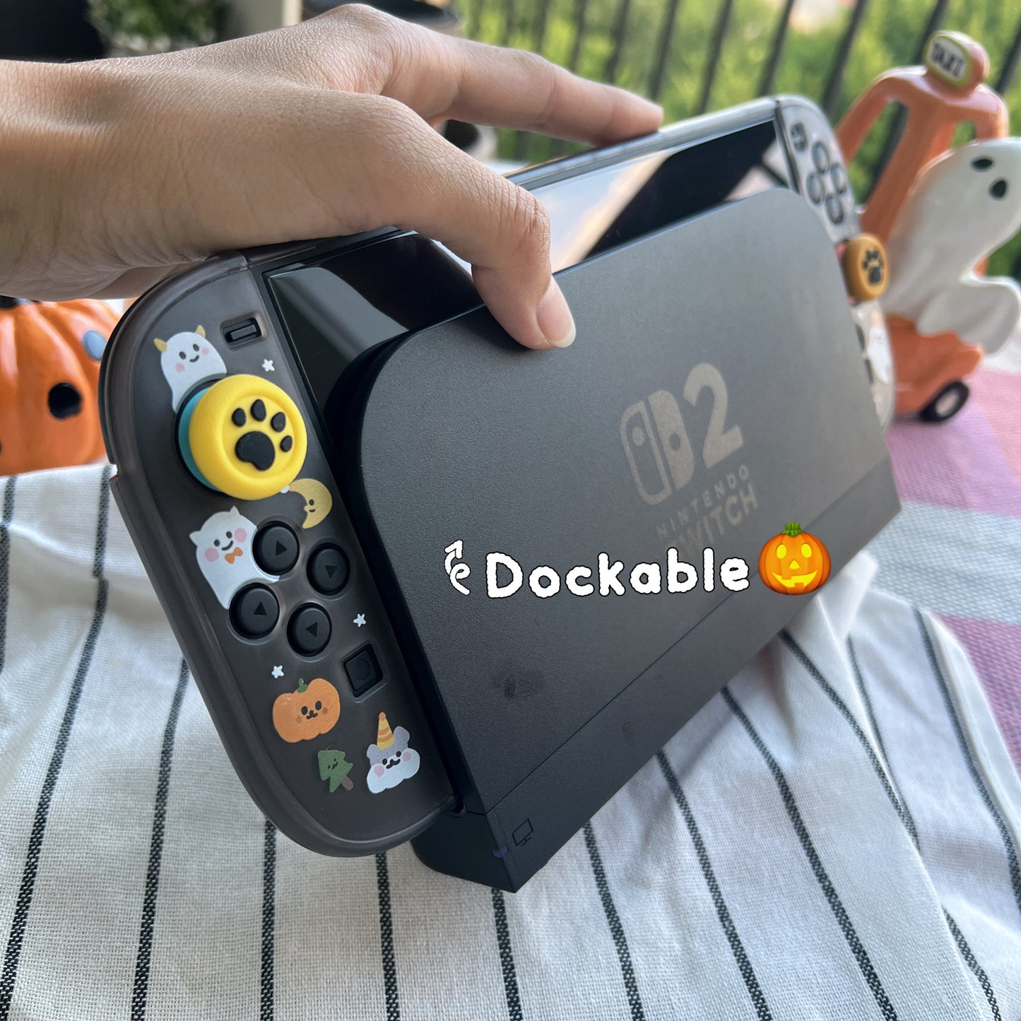 Halloween Pumpkin Ghosts Case for Nintendo Switch 2, Switch, Switch OLED and Lite