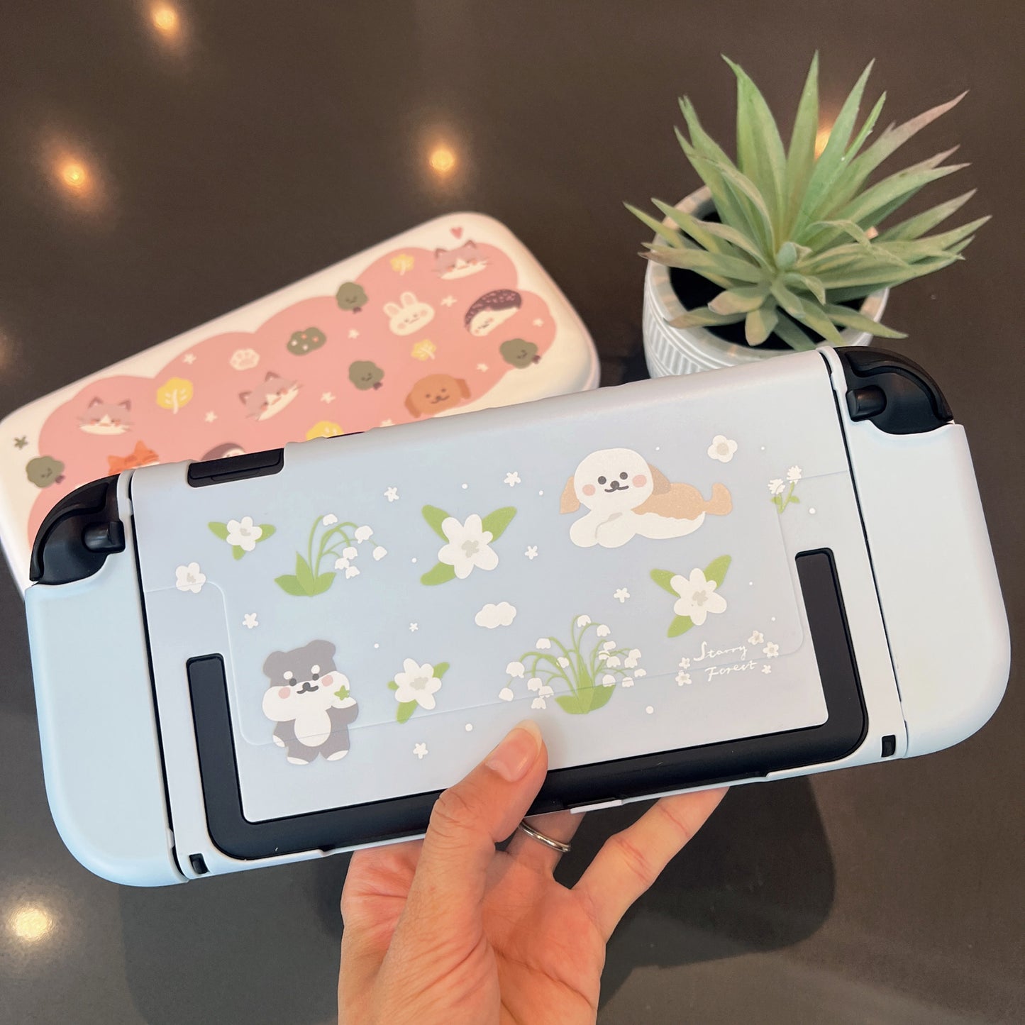 Schnauzer Maltipoo Case for Nintendo Switch2, Switch Oled and regular switch
