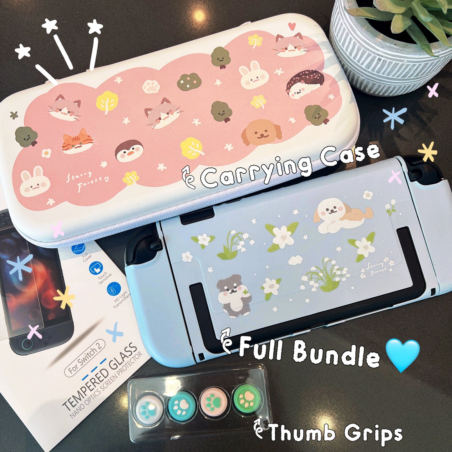 Schnauzer Maltipoo Case for Nintendo Switch2, Switch Oled and regular switch
