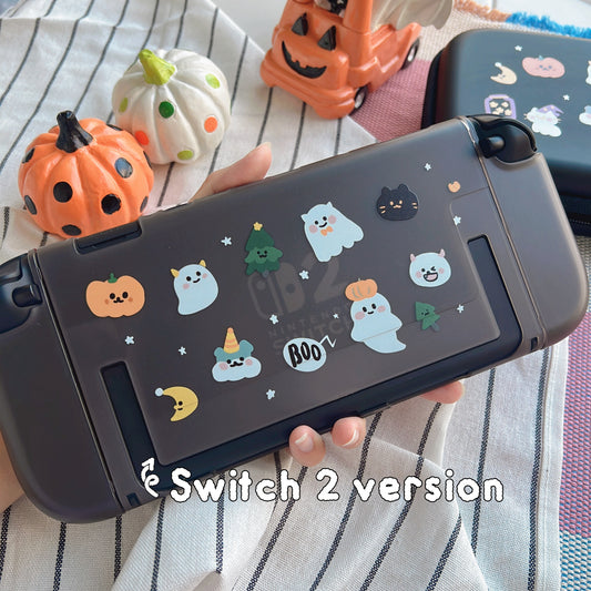 Halloween Pumpkin Ghosts Case for Nintendo Switch 2, Switch, Switch OLED and Lite