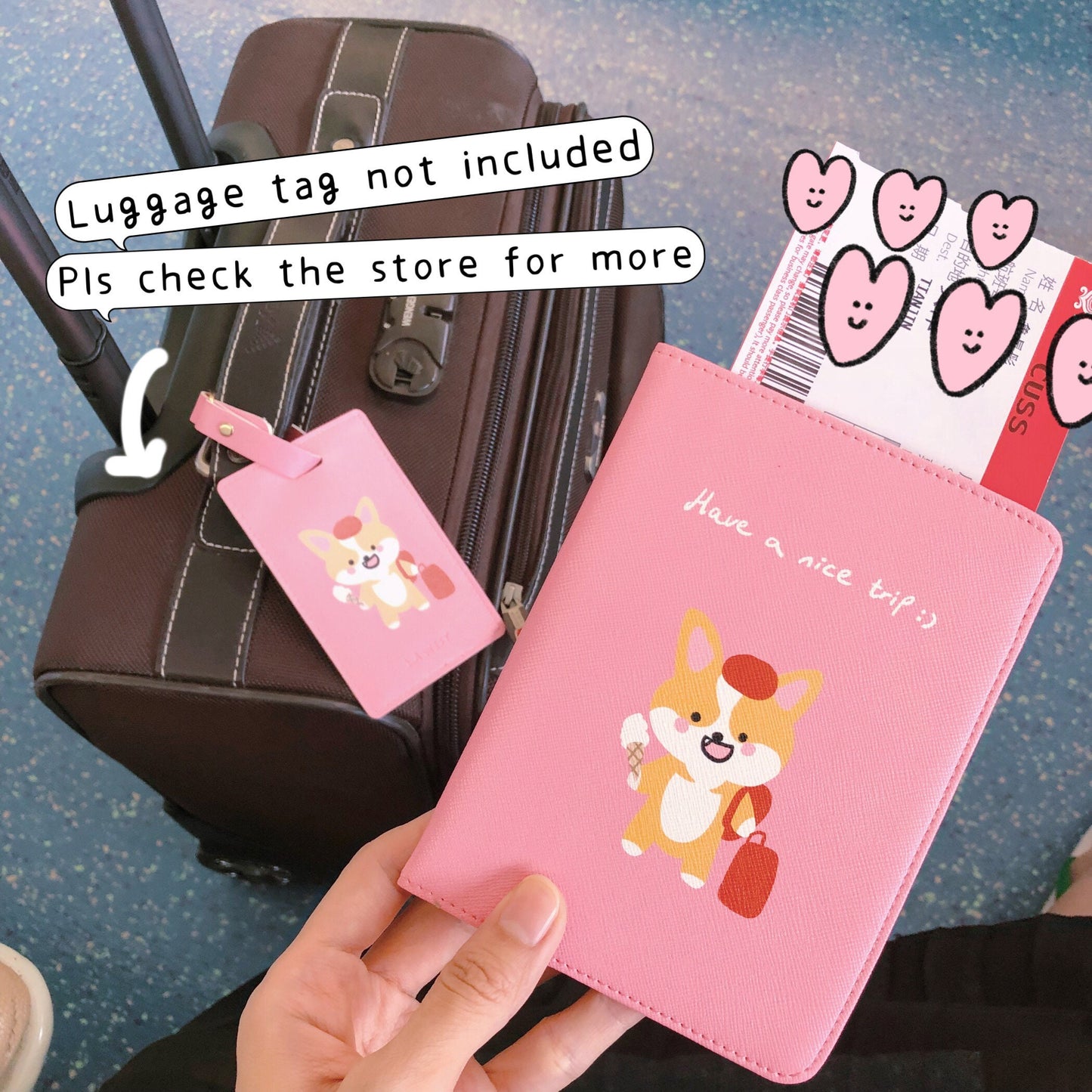 Have A Nice Trip! Passport Holder