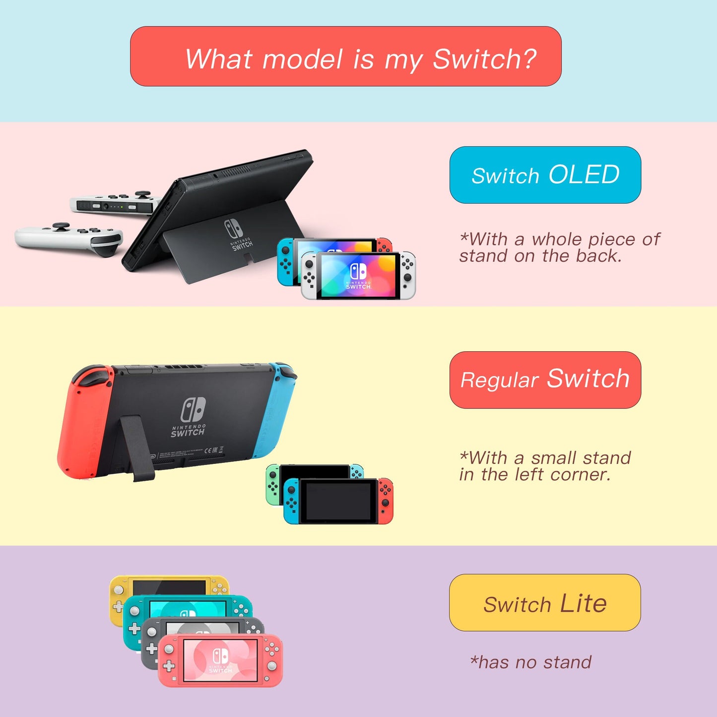 Rainbow Bunny Case for Nintendo Switch 2, Switch OLED, Switch and Lite