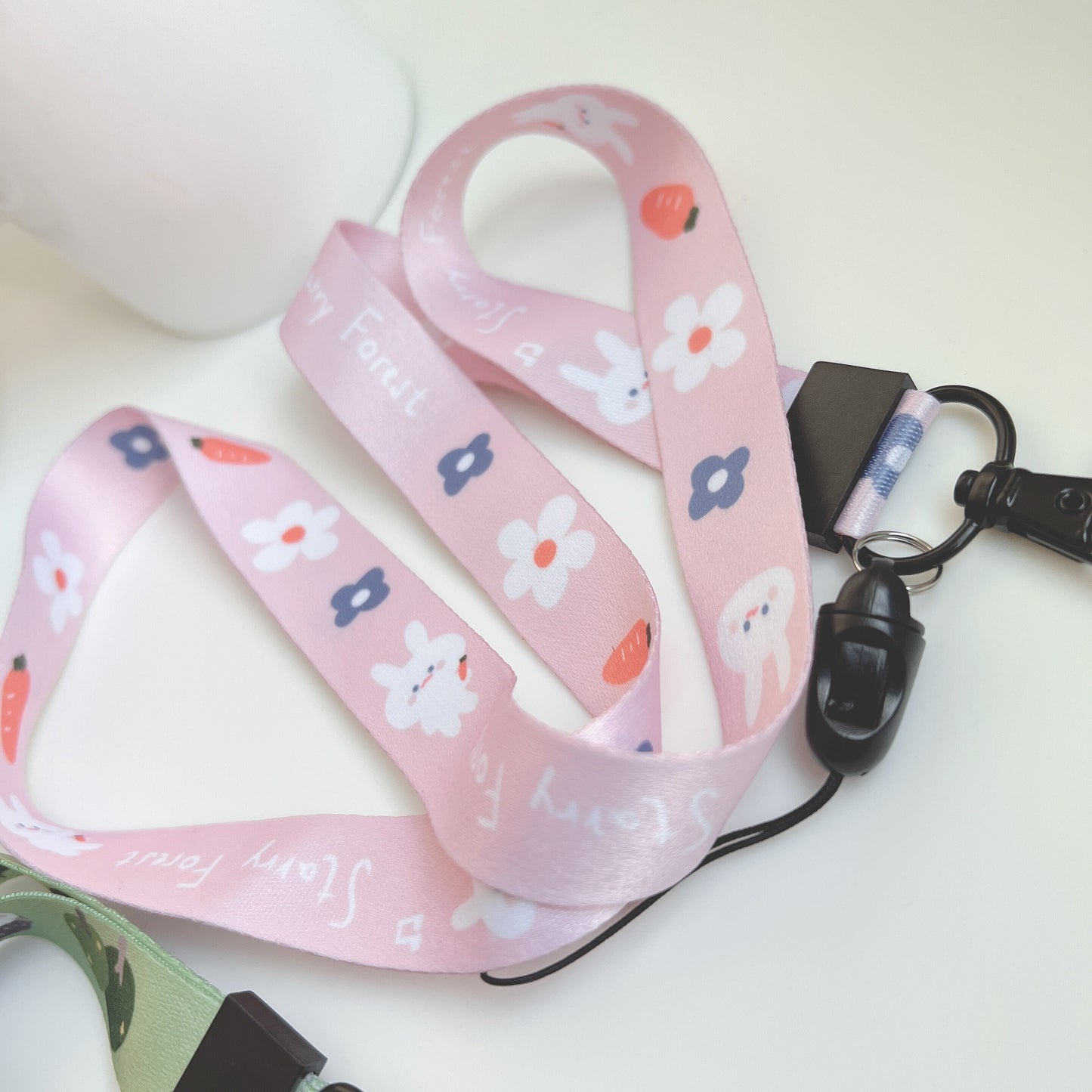 Rabbit Hedgehog Lanyard