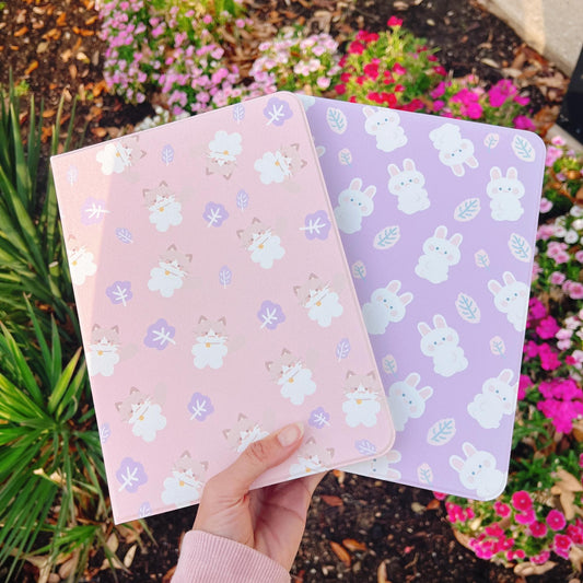 Rabbit Cat Prints Case for iPad and Kindle