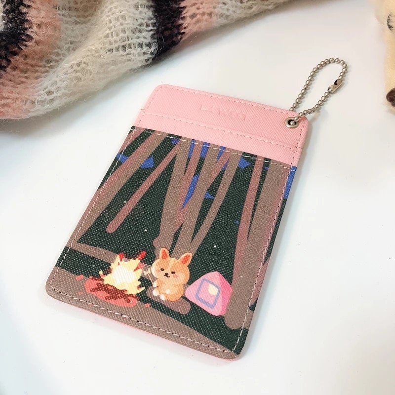 Cute Dogs Wallet Mini Card Holder