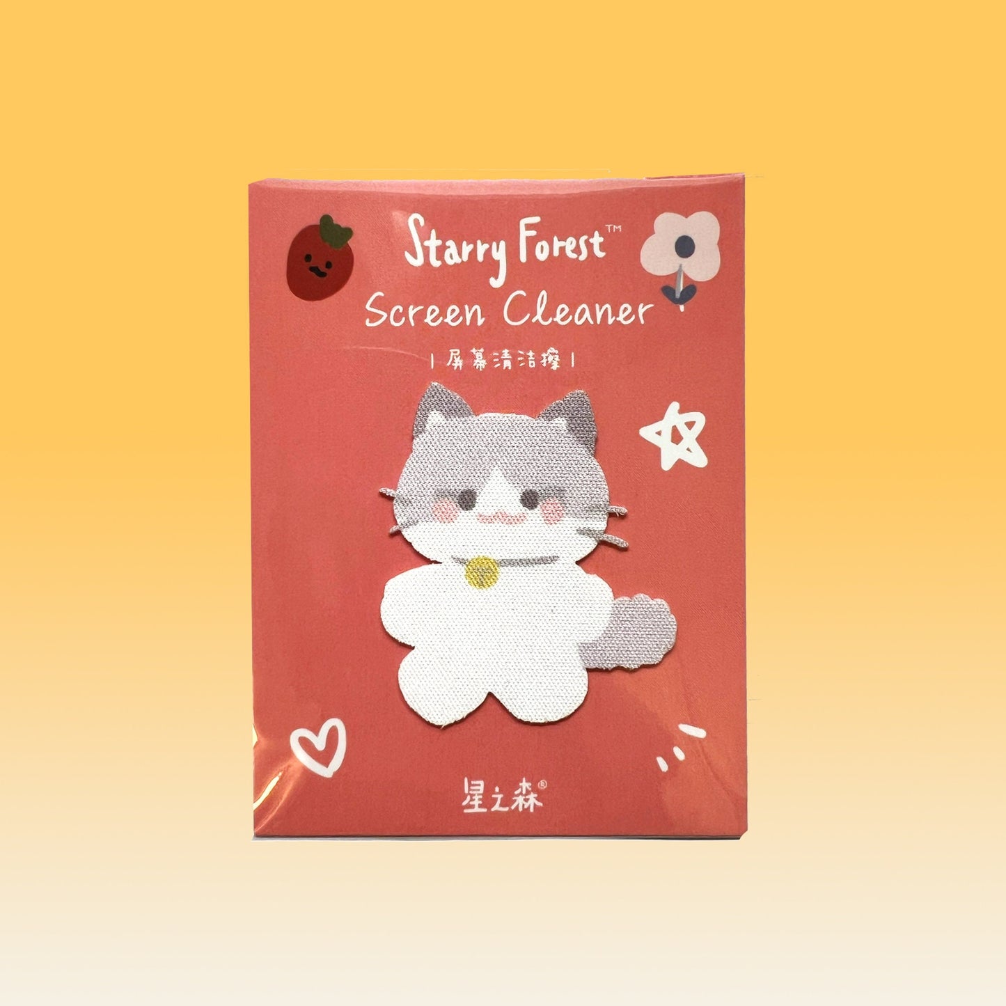 Animal Screen Cleaner Sticker Cloth