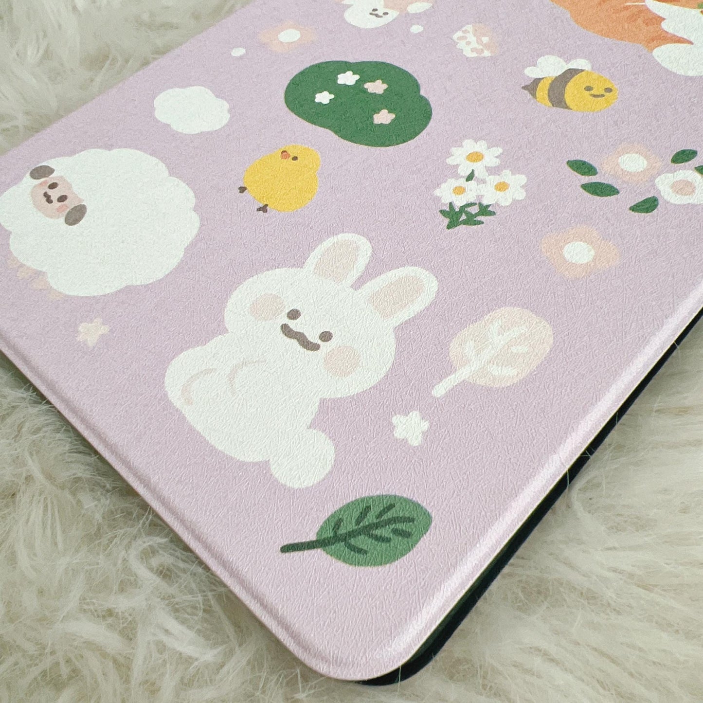 Whiskers & Blooms Case for iPad and Kindle