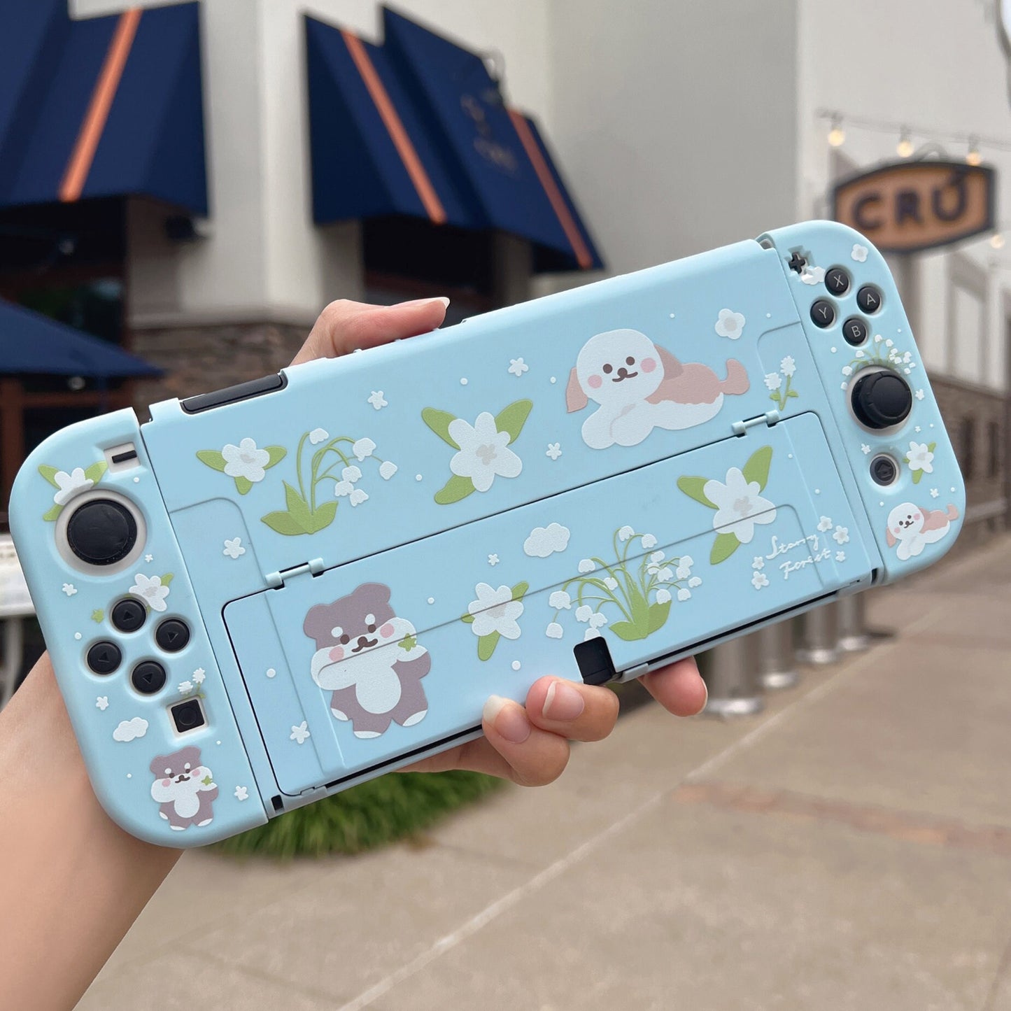 Schnauzer Maltipoo Case for Nintendo Switch2, Switch Oled and regular switch