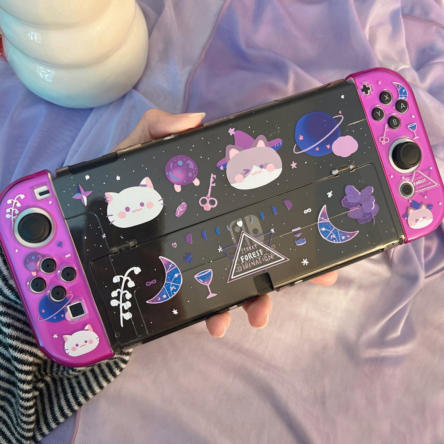 Cat Divination Case for Nintendo Switch 2, Switch and Switch Oled