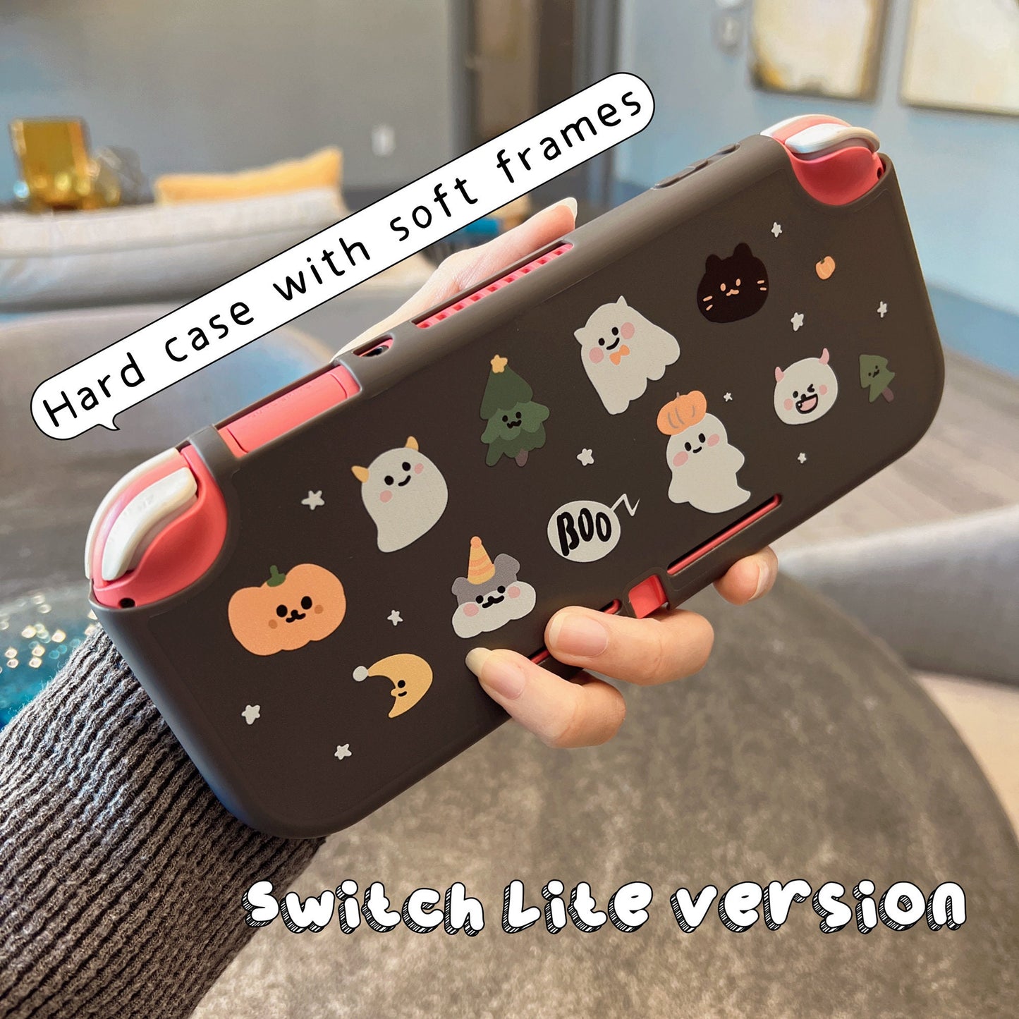 Halloween Pumpkin Ghosts Case for Nintendo Switch 2, Switch, Switch OLED and Lite