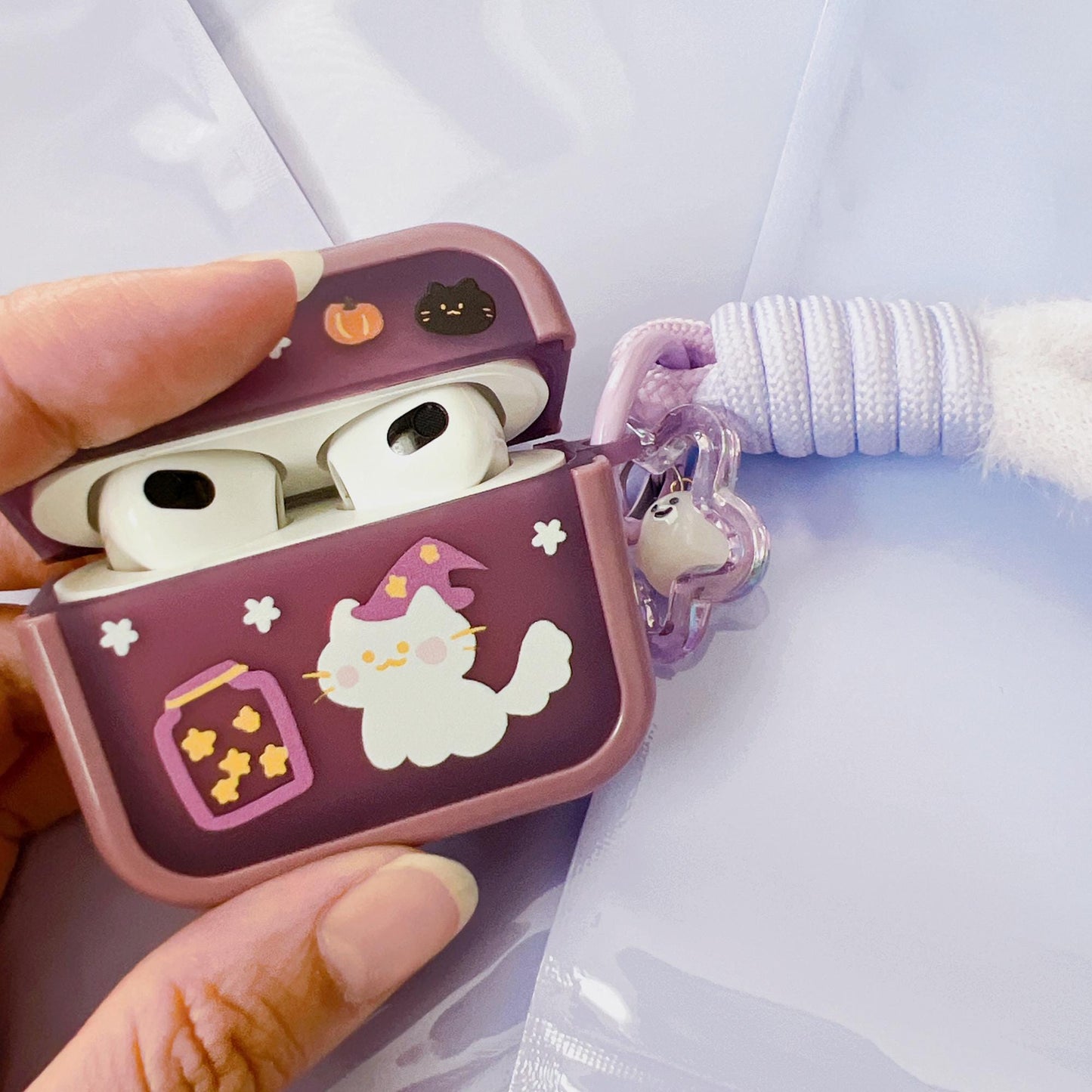 Cat Wizard Case for AirPods