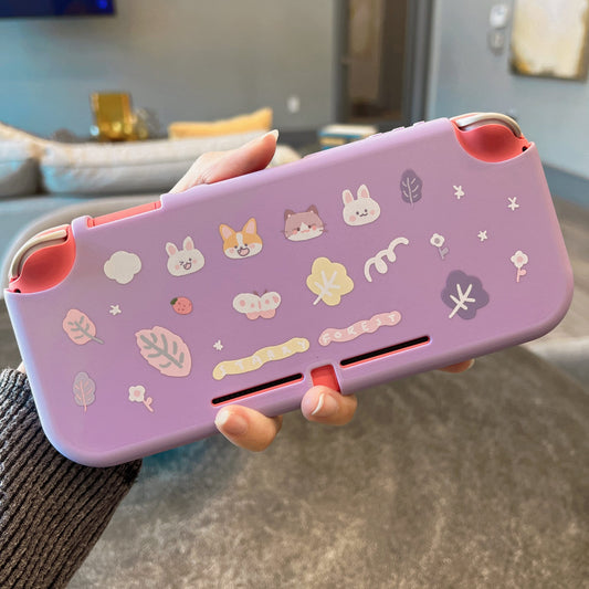 Starry Forest Cute animals Nintendo Switch Lite cases