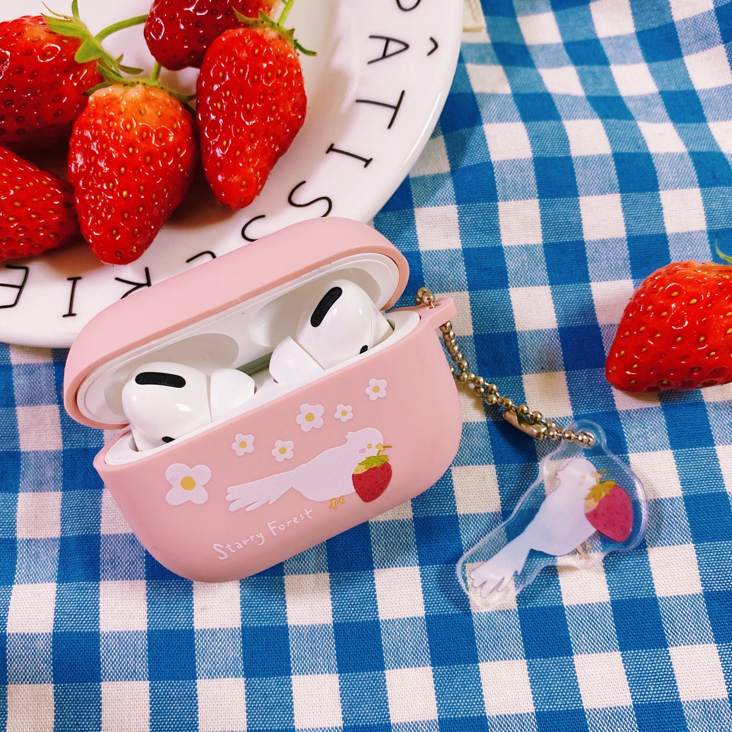 Strawberry Corgi Case for Airpods