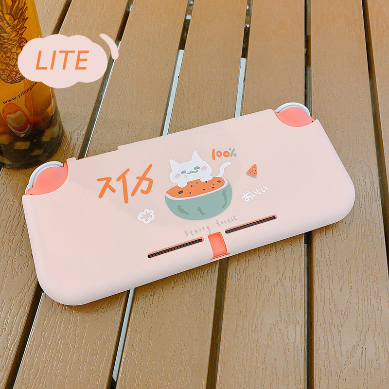 Starry Forest Cute animals Nintendo Switch Lite cases